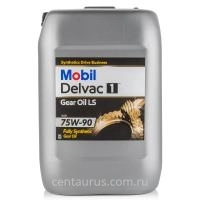 Трансмиссионное масло Mobil Delvac 1 Gear Oil LS 75W-90